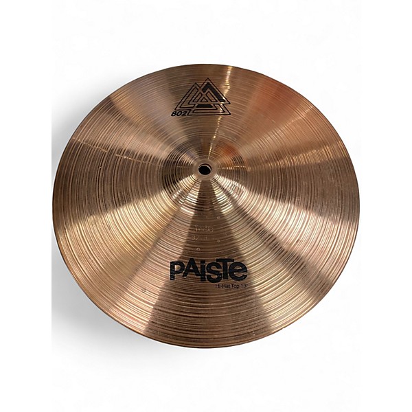 Used Paiste 13in 802 HIHAT PAIR Cymbal
