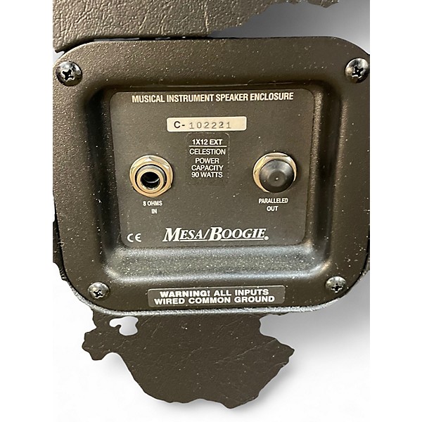 Used MESA/Boogie 1x12 Rectifier  Guitar Cabinet