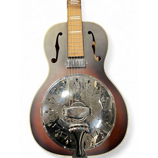 Used Recording King RPH-R2-E Sunburst Resonator Guitar
