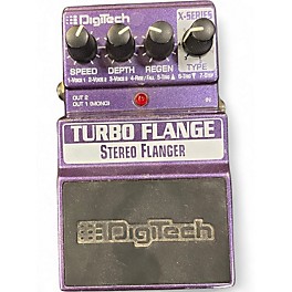 Used DigiTech XTF Turbo Flanger Effect Pedal