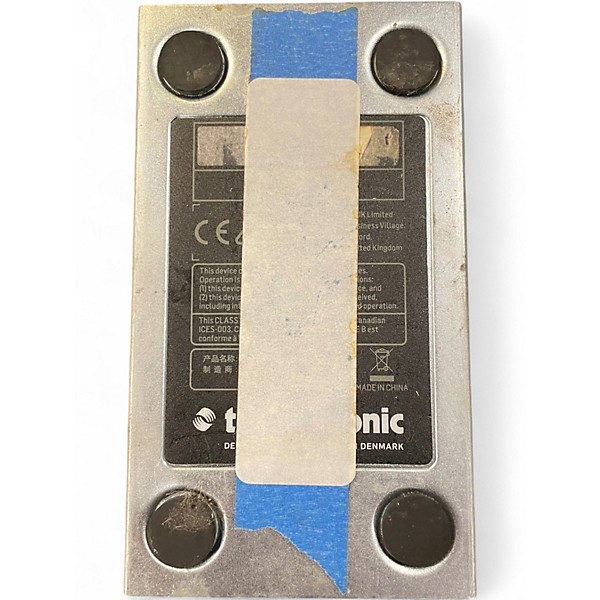 Used TC Electronic Gauss Echo Effect Pedal