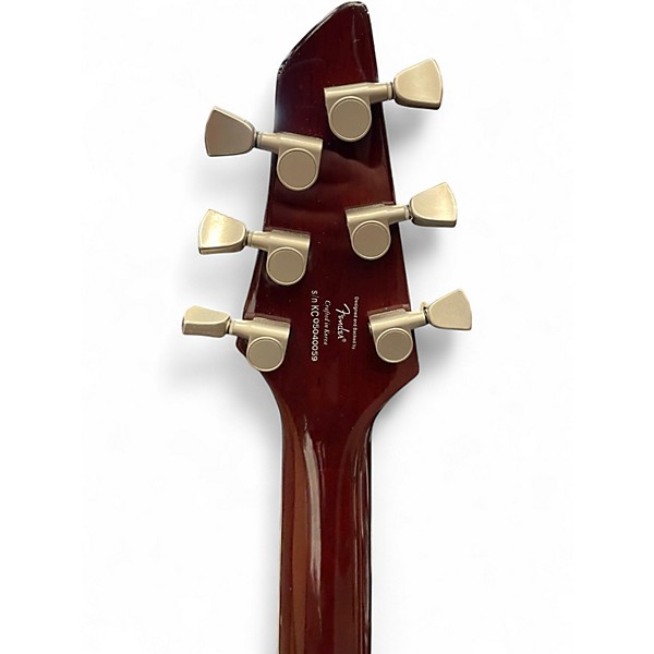 Used Squier Esprit Dark Sunburst Solid Body Electric Guitar