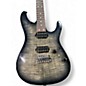 Used Ibanez AZ24S1F Trans Black Solid Body Electric Guitar