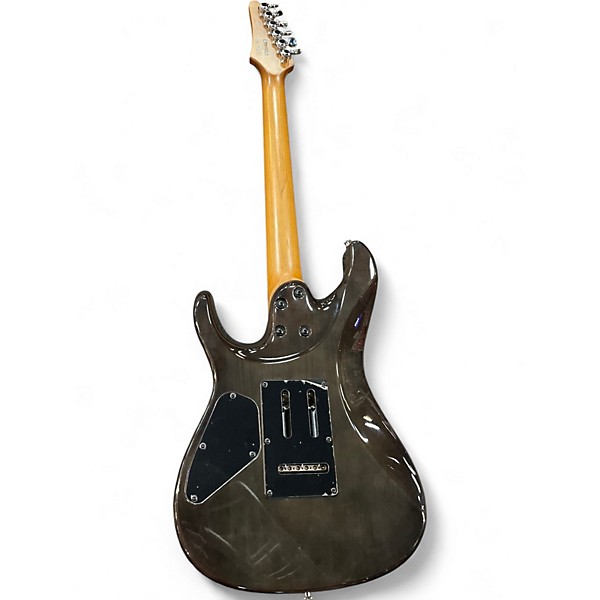 Used Ibanez AZ24S1F Trans Black Solid Body Electric Guitar