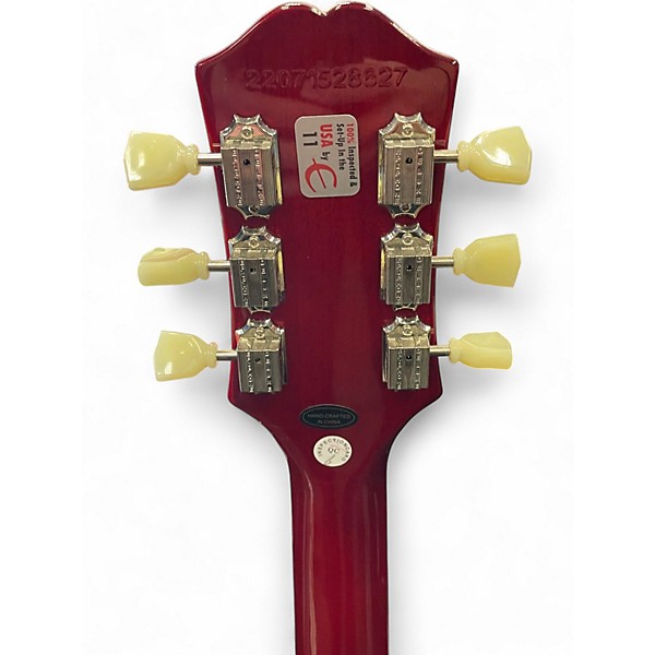 Used Epiphone Les Paul Standard 1950s Cherry Sunburst Solid Body Electric Guitar