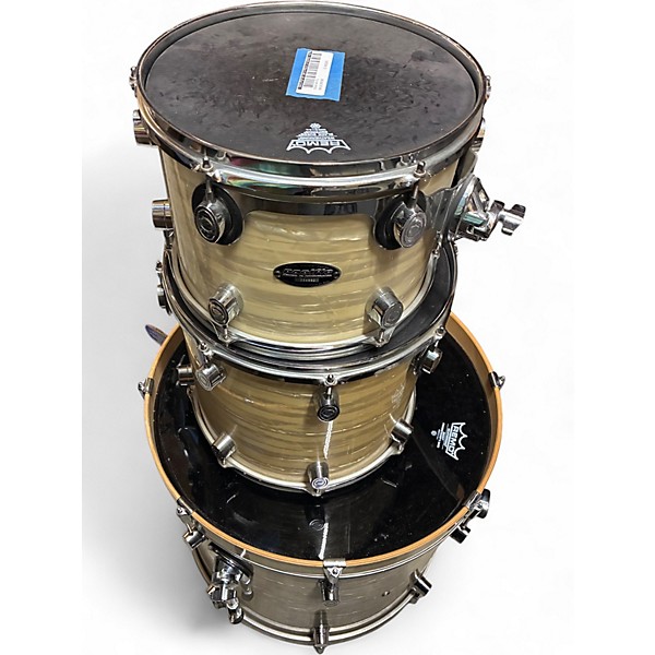 Used PDP by DW 3 Piece cx series  Alpine White Drum Kit
