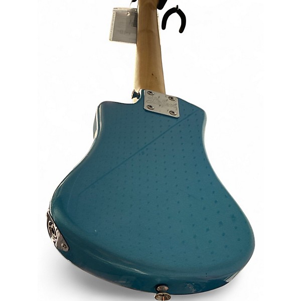 Used Hofner HCT-SH Contemporary Series Soda Blue Solid Body Electric Guitar