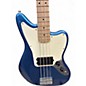 Used Squier Jaguar Lake Placid Blue Electric Bass Guitar