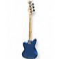 Used Squier Jaguar Lake Placid Blue Electric Bass Guitar