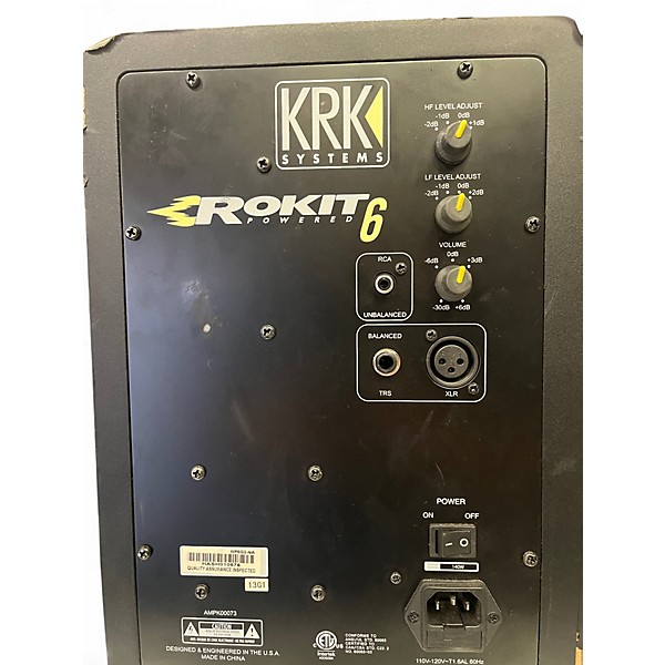 Used KRK RP6G3 Pair Powered Monitor