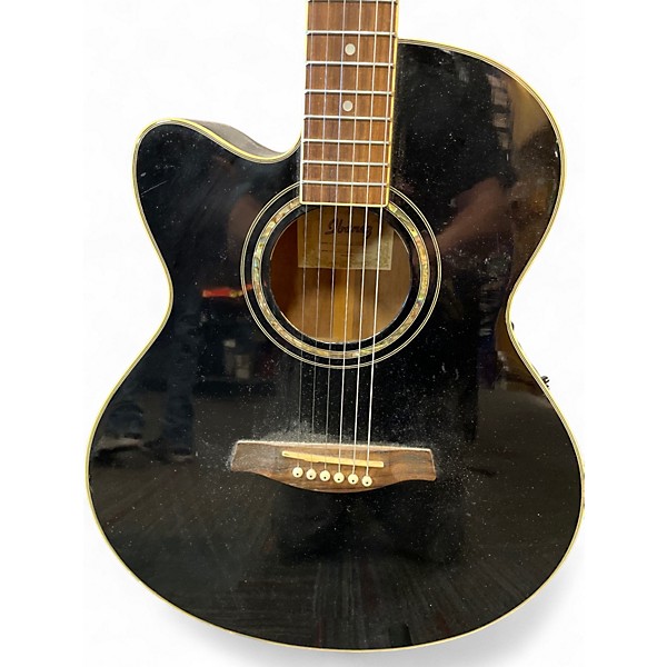 Used Ibanez AEL10LE BLACK Acoustic Electric Guitar