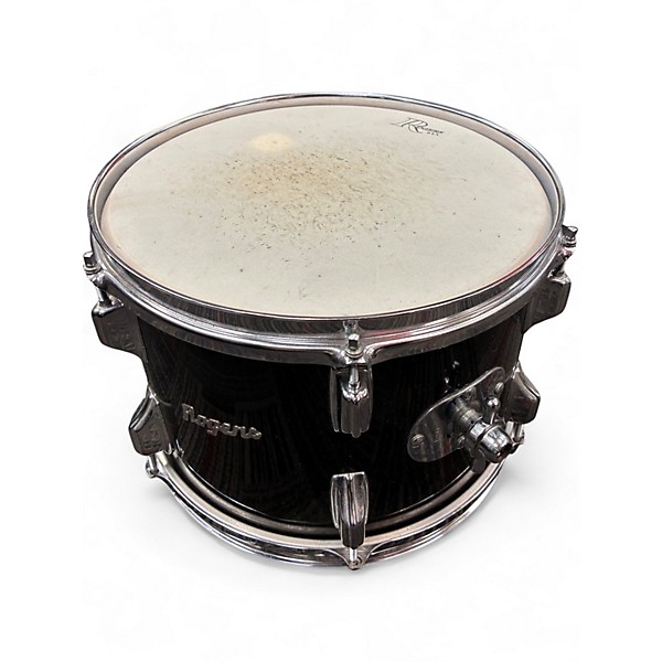 Used Rogers 4 Piece PowerTone Piano Gloss Black Drum Kit