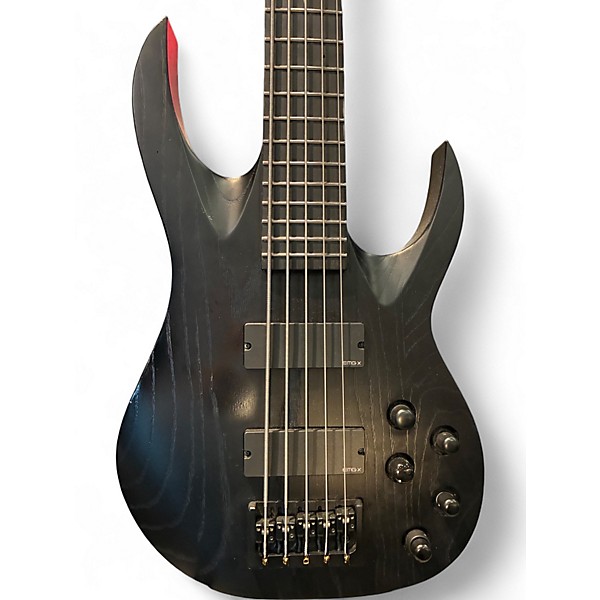 Used Solar Guitars AB1.5 Black Electric Bass Guitar