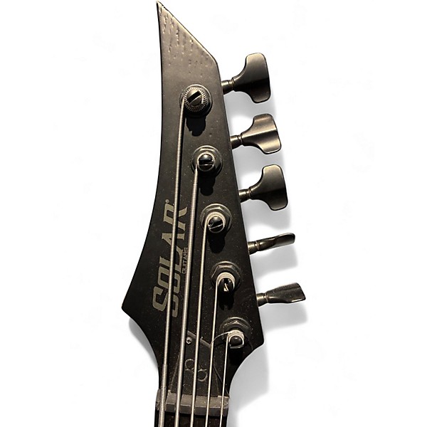 Used Solar Guitars AB1.5 Black Electric Bass Guitar