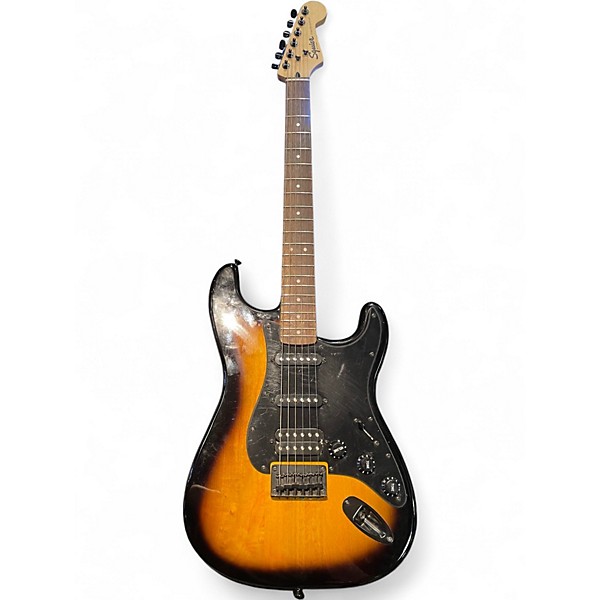 Used Squier Stratocaster HSS 2 Color Sunburst Solid Body Electric Guitar