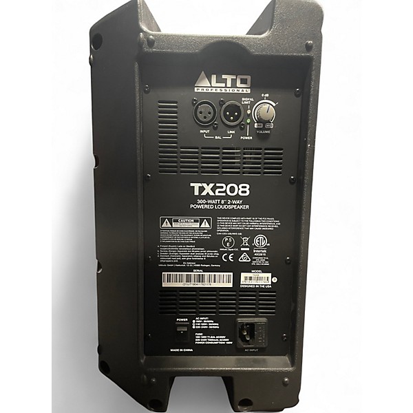 Used Alto TX208 Powered Speaker