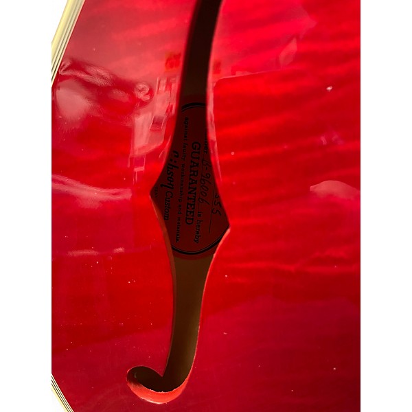 Used Gibson CUSTOM SHOP ES355 Trans Red Hollow Body Electric Guitar