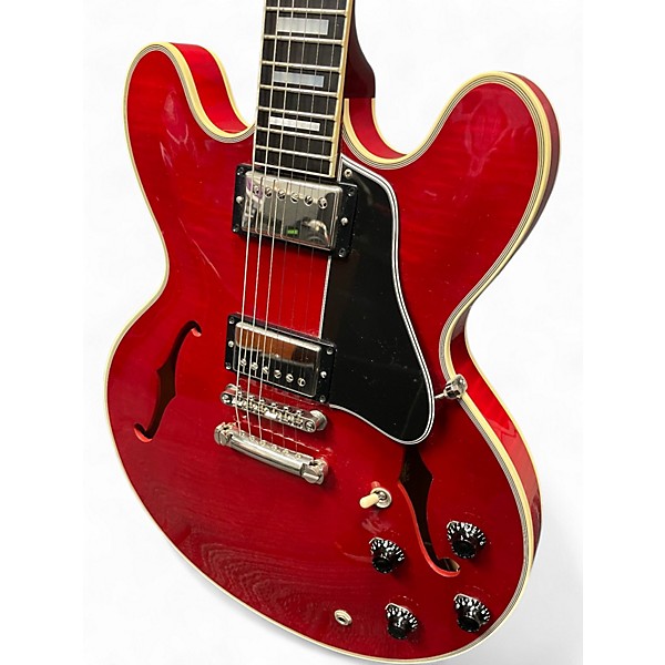Used Gibson CUSTOM SHOP ES355 Trans Red Hollow Body Electric Guitar
