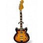 Used Fender Coronado Modern Player 3 Tone Sunburst Hollow Body Electric Guitar thumbnail