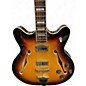 Used Fender Coronado Modern Player 3 Tone Sunburst Hollow Body Electric Guitar