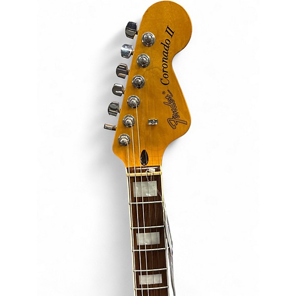 Used Fender Coronado Modern Player 3 Tone Sunburst Hollow Body Electric Guitar