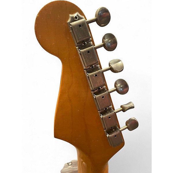 Vintage 1965 Fender Stratocaster Olympic White Solid Body Electric Guitar