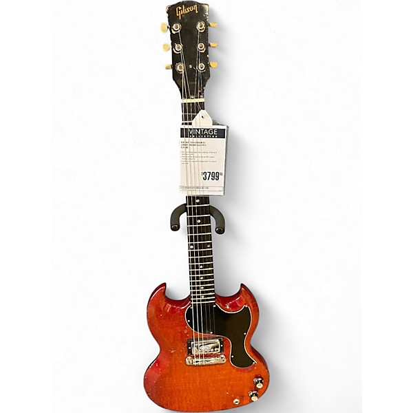 Vintage 1964 Gibson SG Junior Cherry Solid Body Electric Guitar