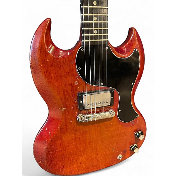 Vintage 1964 Gibson SG Junior Cherry Solid Body Electric Guitar