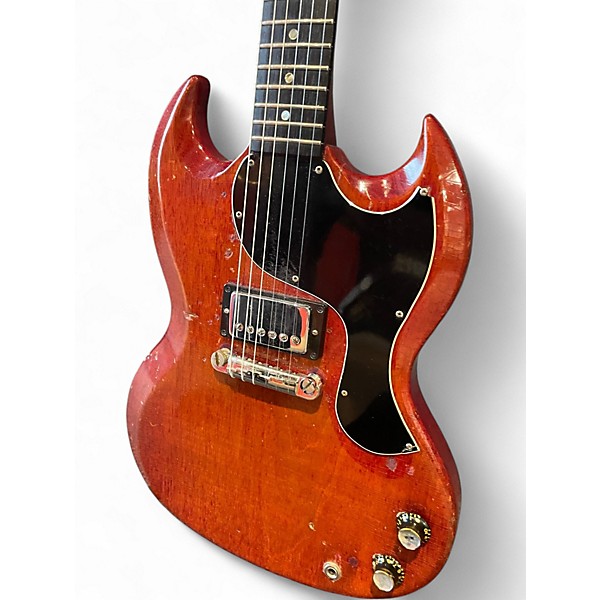 Vintage 1964 Gibson SG Junior Cherry Solid Body Electric Guitar