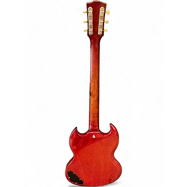 Vintage 1964 Gibson SG Junior Cherry Solid Body Electric Guitar
