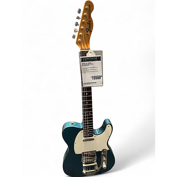 Vintage 1967 Fender Telecaster Lake Placid Blue Solid Body Electric Guitar