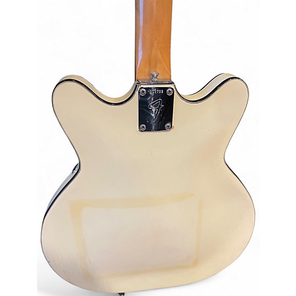 Vintage 1967 Fender Coronado II Olympic White Hollow Body Electric Guitar