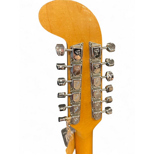 Vintage 1967 Fender Coronado II Olympic White Hollow Body Electric Guitar