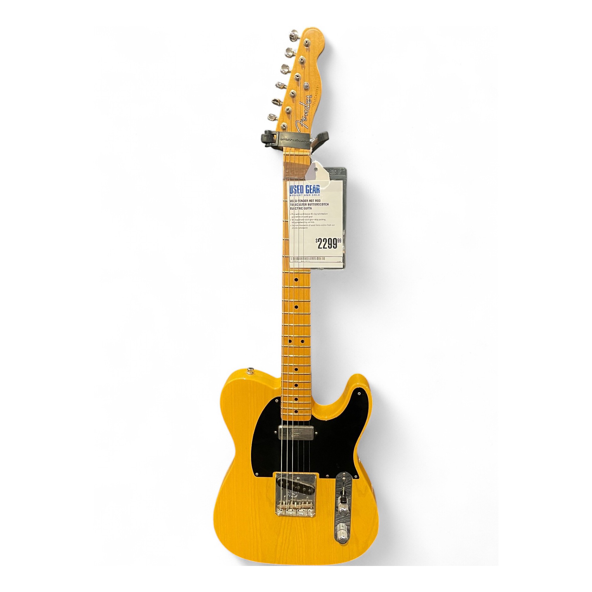 Used Fender 1952 Hot Rod Telecaster Butterscotch Blonde Solid Body