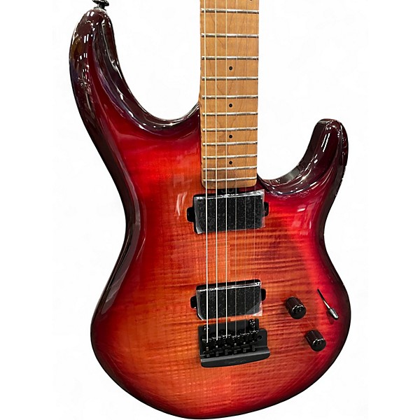 Used Ernie Ball Music Man Luke L4 Sunburst Solid Body Electric Guitar