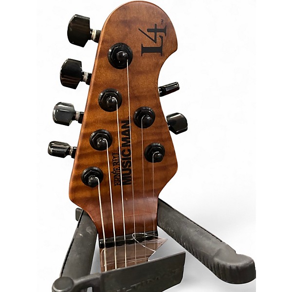 Used Ernie Ball Music Man Luke L4 Sunburst Solid Body Electric Guitar