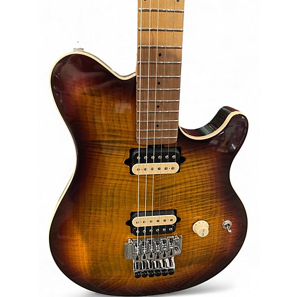Used Ernie Ball Music Man Axis Tobacco Solid Body Electric Guitar