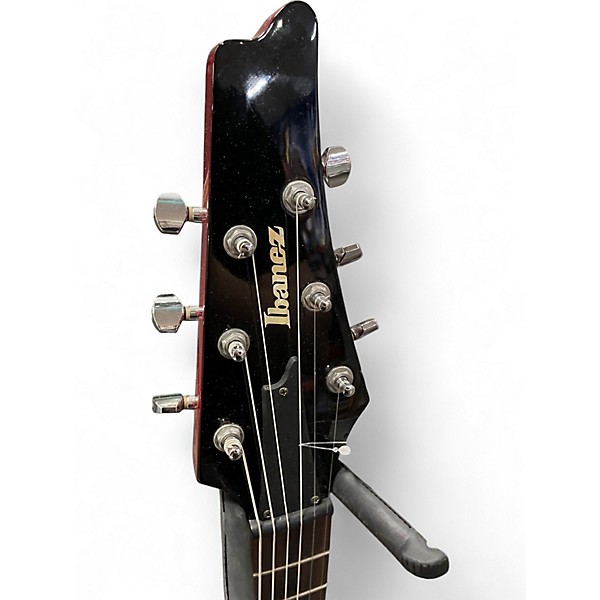 Used Ibanez Iceman Cherry Solid Body Electric Guitar