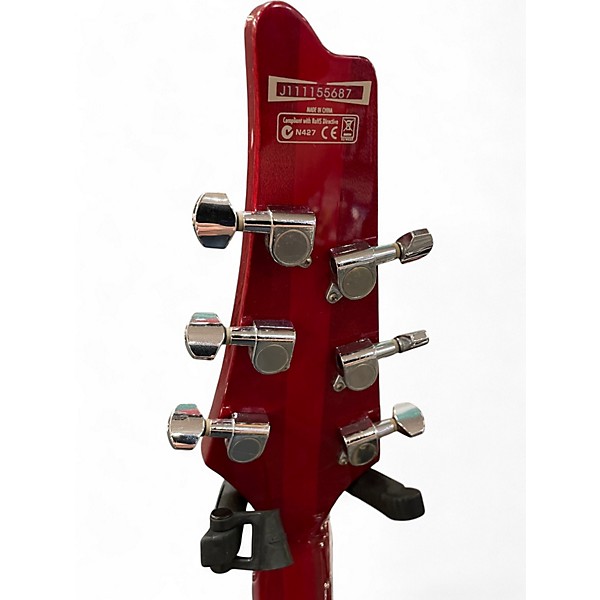 Used Ibanez Iceman Cherry Solid Body Electric Guitar