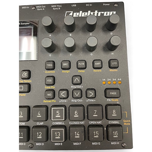 Used Elektron DIGITAKT II Drum Machine