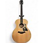 Used Taylor 114E Natural Acoustic Electric Guitar thumbnail