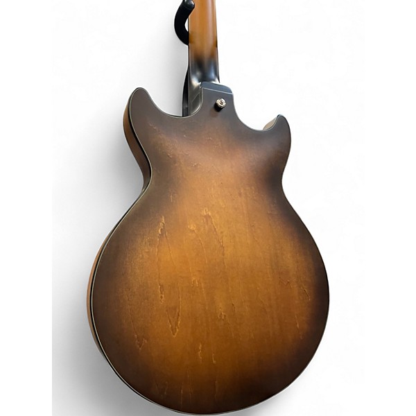 Used Ibanez AM73B Archtop Tobacco Flat Hollow Body Electric Guitar