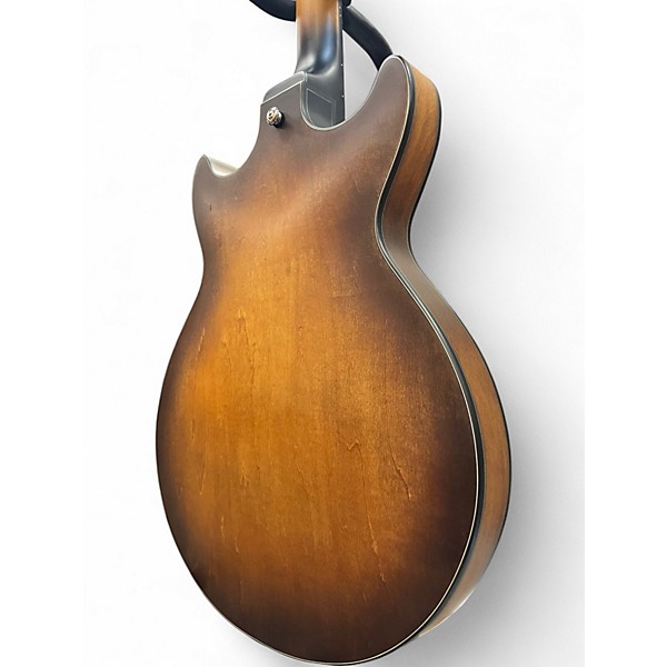 Used Ibanez AM73B Archtop Tobacco Flat Hollow Body Electric Guitar