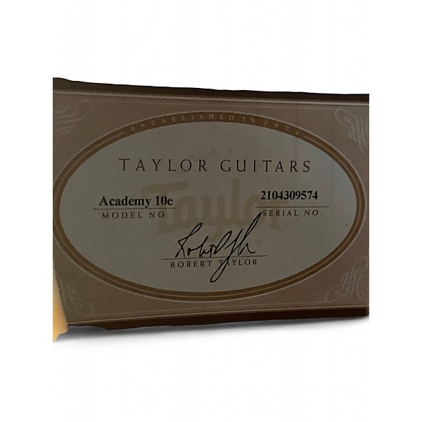 Used Taylor Academy 10E Natural Acoustic Electric Guitar