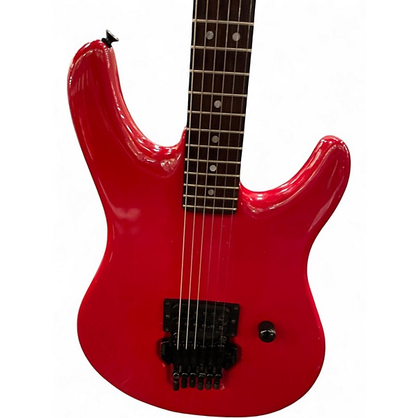 Used Peavey NITRO Candy Apple Red Solid Body Electric Guitar