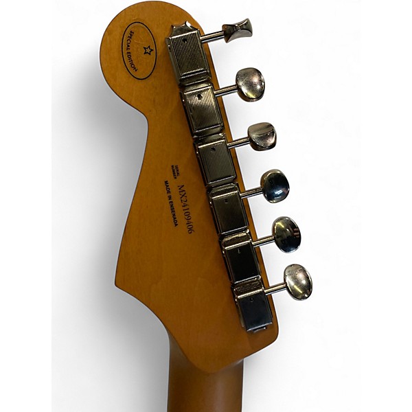 Used Fender Player Plus Stratocaster HSS Blue Solid Body Electric Guitar