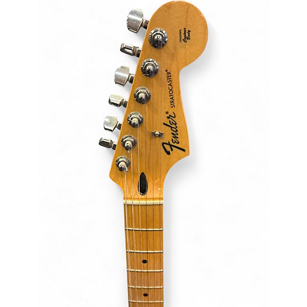 Used Fender Stratocaster Deluxe HSS Sienna Sunburst Solid Body Electric Guitar