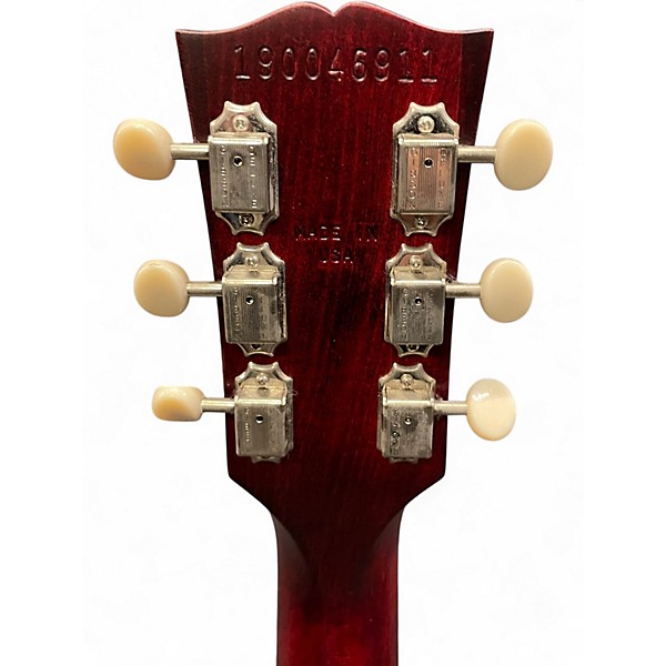 Used Gibson Les Paul Junior Satin Red Solid Body Electric Guitar