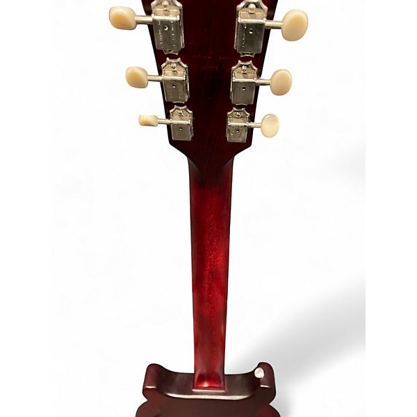 Used Gibson Les Paul Junior Satin Red Solid Body Electric Guitar