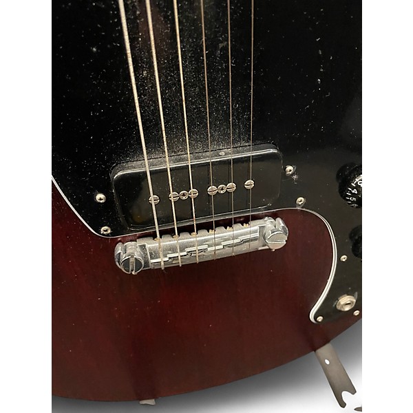 Used Gibson Les Paul Junior Satin Red Solid Body Electric Guitar